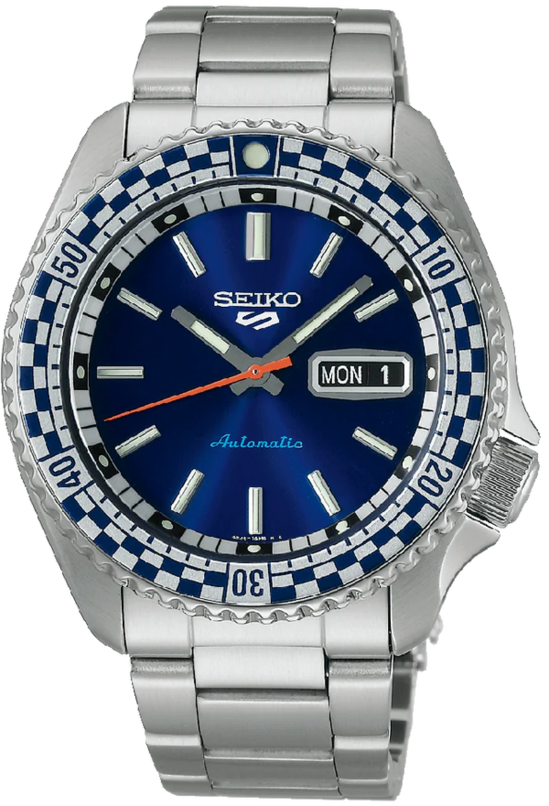 Seiko 5 Sports 43 mm Blue Automatic Men&