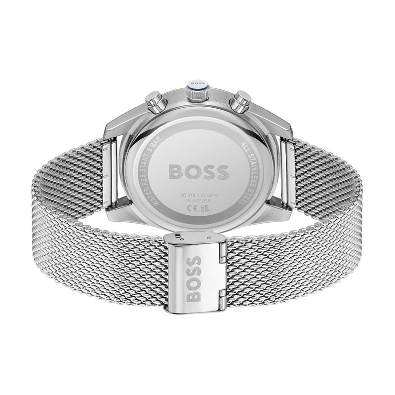 Hugo Boss Skytraveller 44mm Blue Quartz Men&