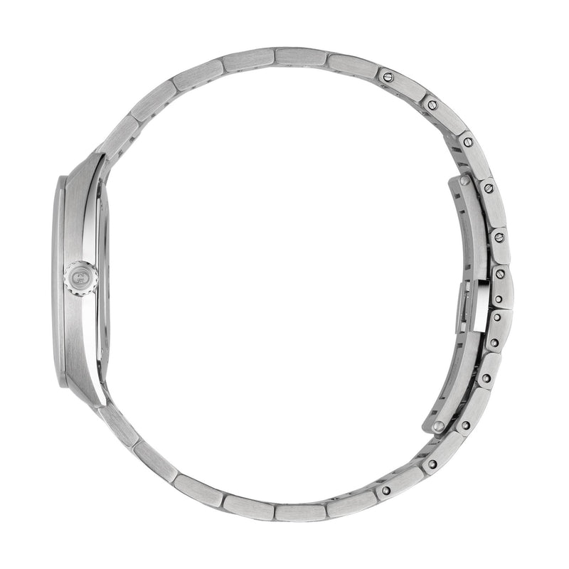 Gucci Interlocking 29mm Silver Quartz Women&