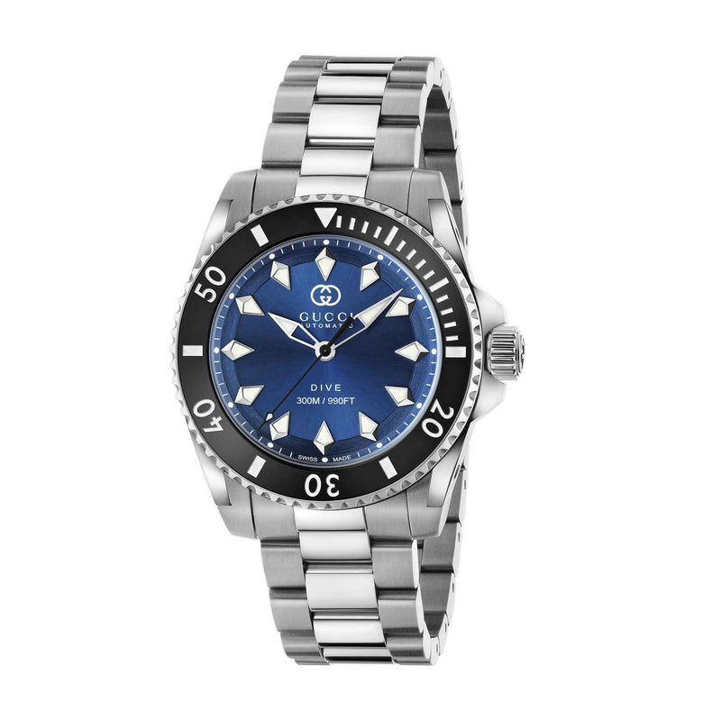 Gucci Dive 40mm Blue Automatic Men&