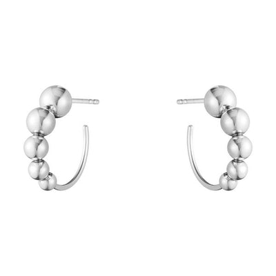 Georg Jensen Oxidised sterling silver Moonlight Grapes Earrings