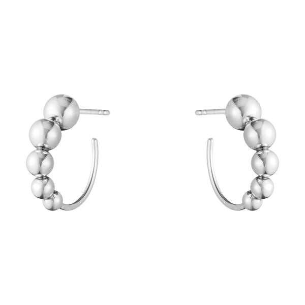 Georg Jensen Oxidised sterling silver Moonlight Grapes Earrings