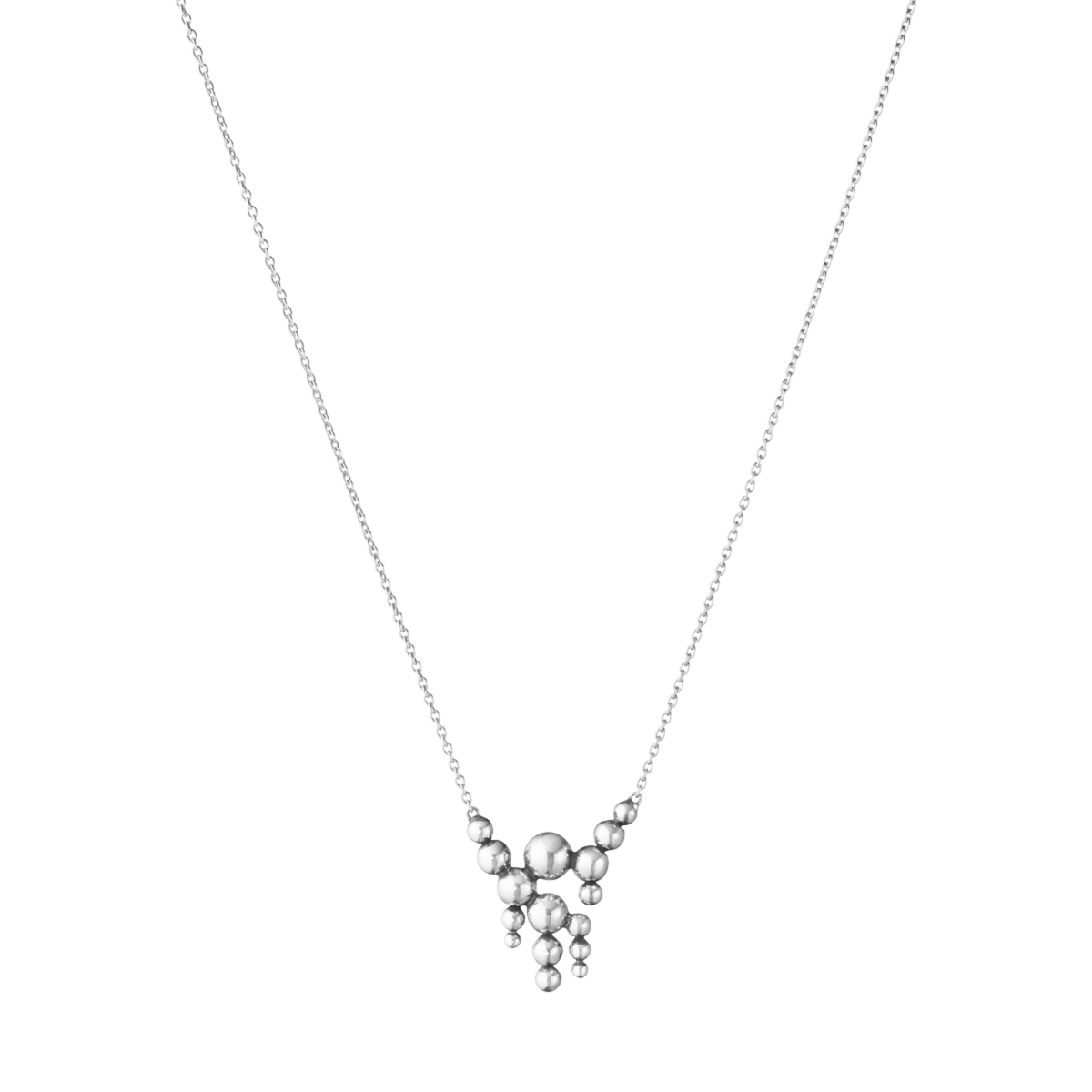Georg Jensen Sterling Silver Moonlight Grapes Necklace