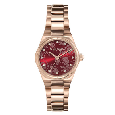 Olivia Burton 28mm Rose Gold Quartz Women's Watch