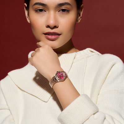 Olivia Burton 28mm Rose Gold Quartz Women's Watch