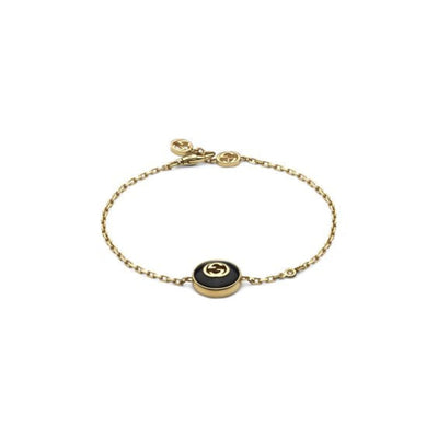 Gucci 18K Yellow Gold Interlocking Bracelet