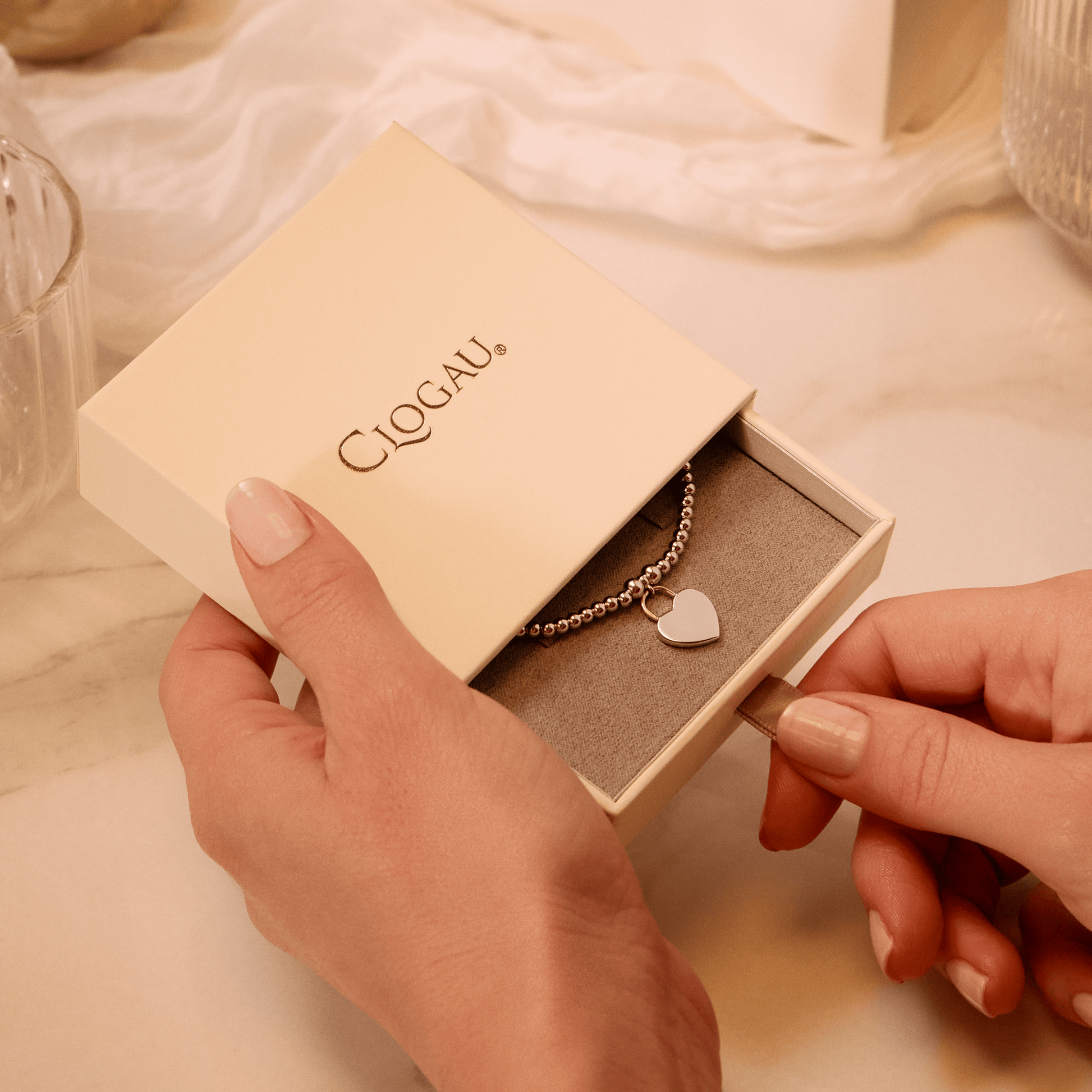 Clogau Cariad Sterling Silver Padlock Affinity Bracelet