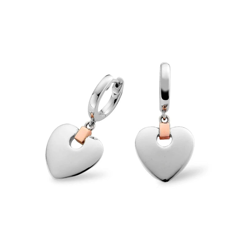 Clogau Sterling Silver Cariad Earrings