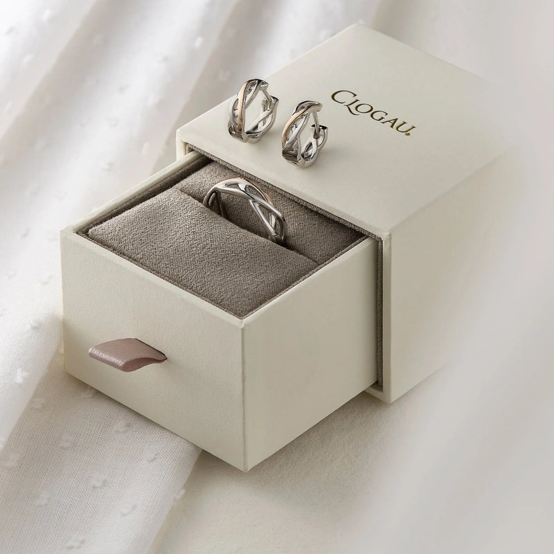 Clogau Sterling Silver Eternal Love Earrings