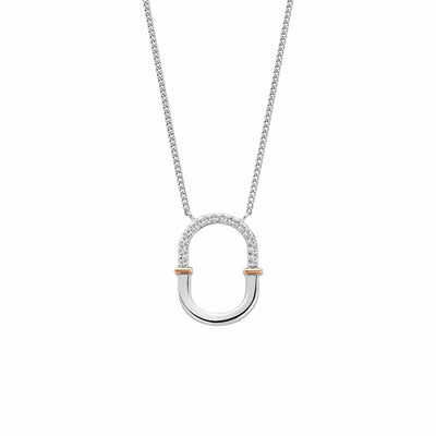 Clogau Sterling Silver Connection Necklace