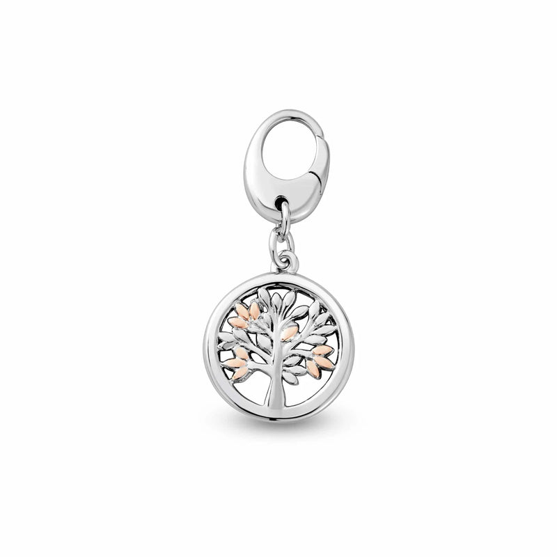 Clogau Tree of Life® Insignia Silver Circle Charm