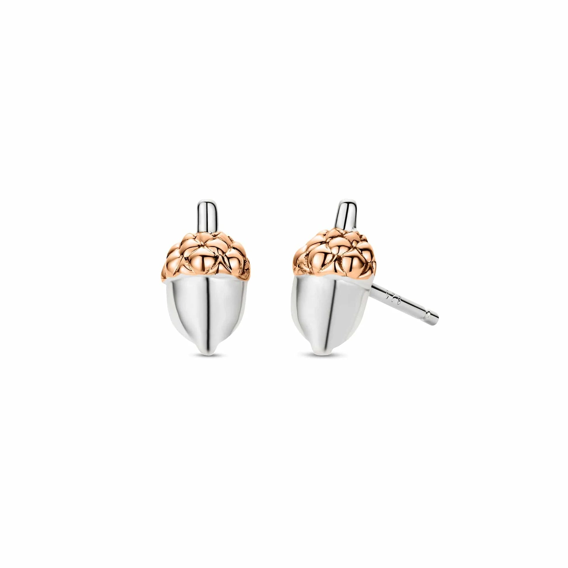 Royal Clogau® Sterling Silver Oak Leaf Stud Earrings
