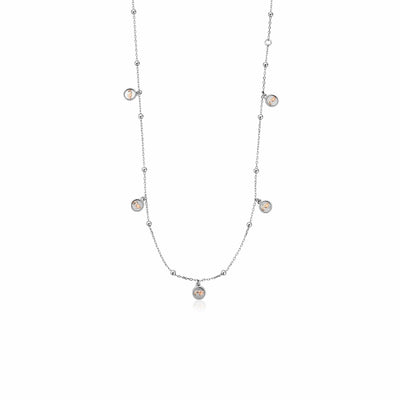 Clogau Silver Gold Tree Of Life Necklace