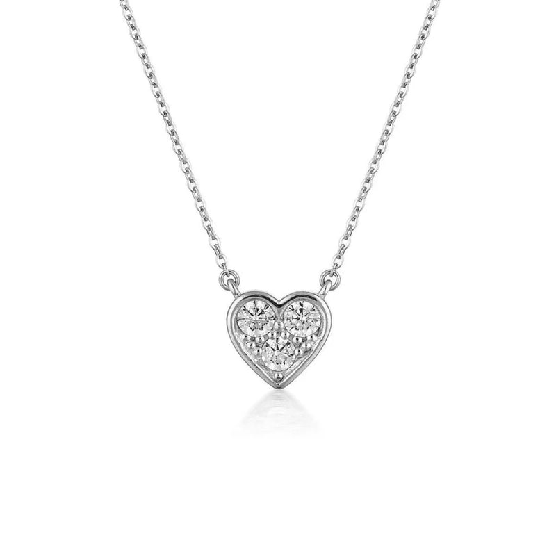 Georgini Sterling Silver Cupid Pendant Necklace