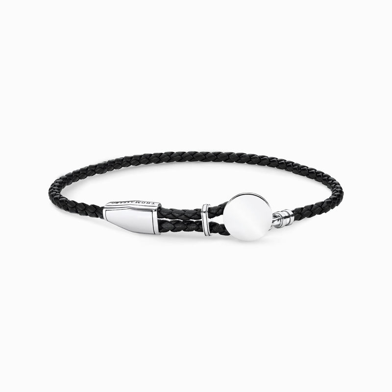 Thomas Sabo Bracelet Leather Strap Disc