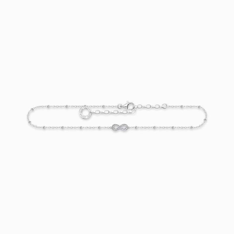 Thomas Sabo 925 Sterling Silver Charm Club Anklet