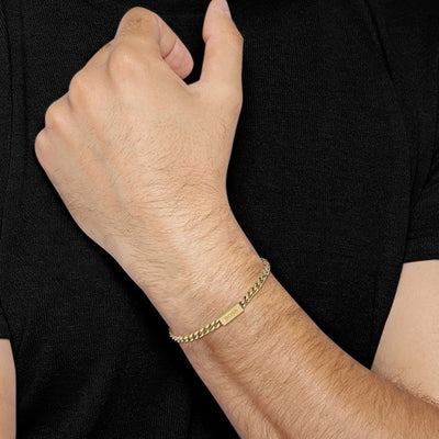 BOSS Gold Plated Chain for Him Bracelet