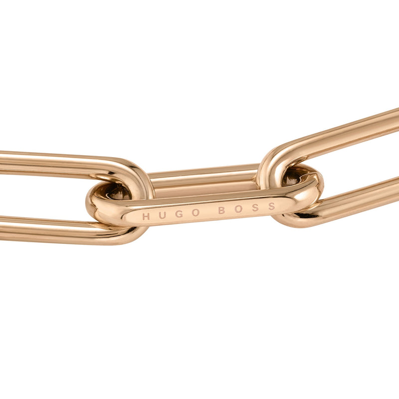 BOSS Rose Gold Plated Tessa Bracelet