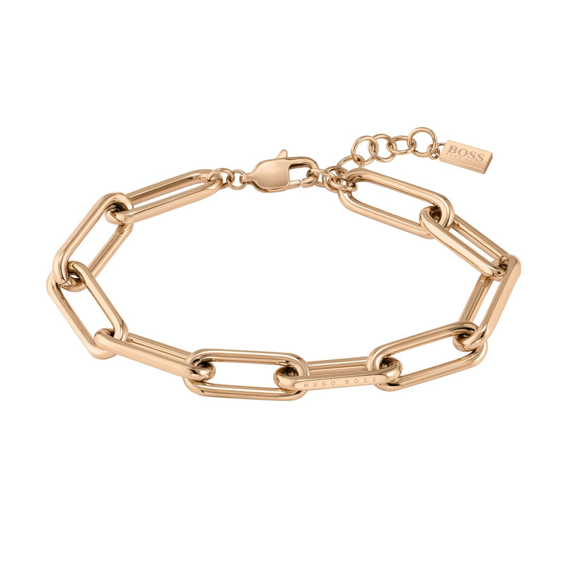 BOSS Rose Gold Plated Tessa Bracelet