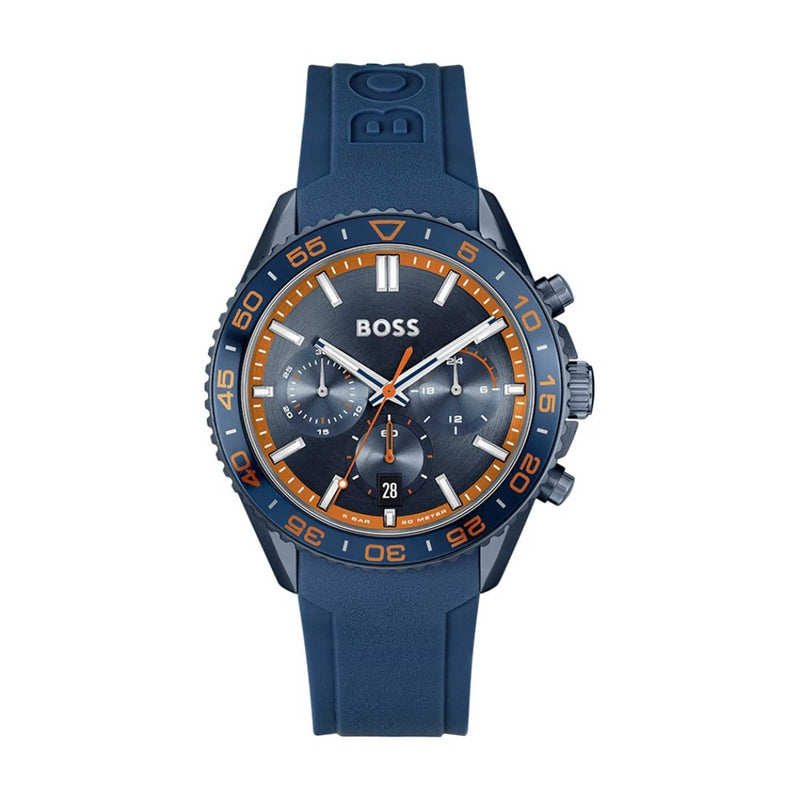 BOSS Runner 43 mm Blue Quartz Men&