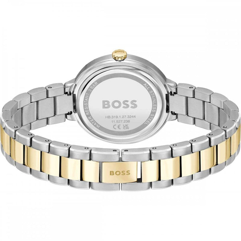 BOSS Sena 34 mm Silver Quartz women&