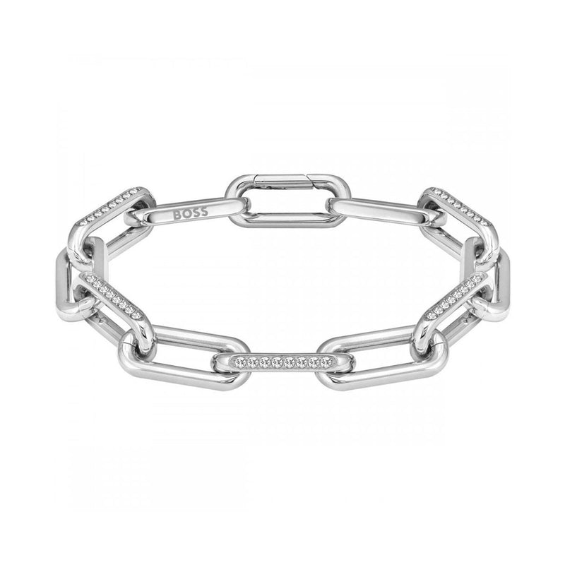 BOSS Stainless Steel Halia Link Bracelet