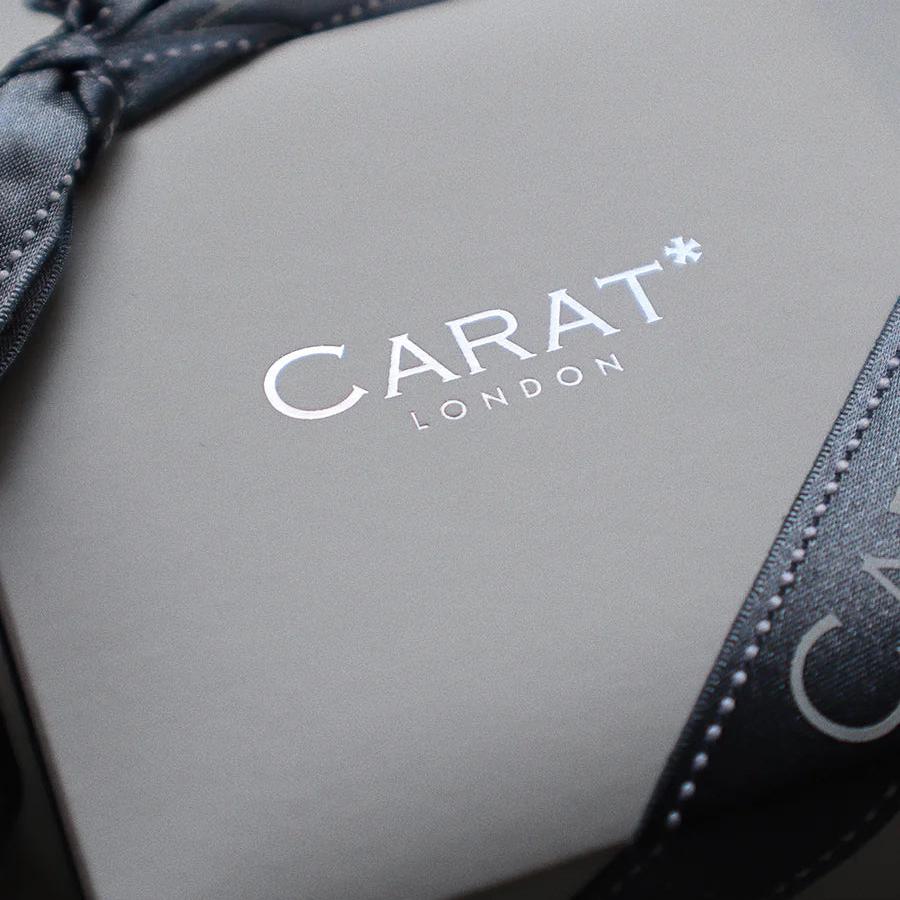 CARAT* London Leni Hoop 18K White Gold Vermeil