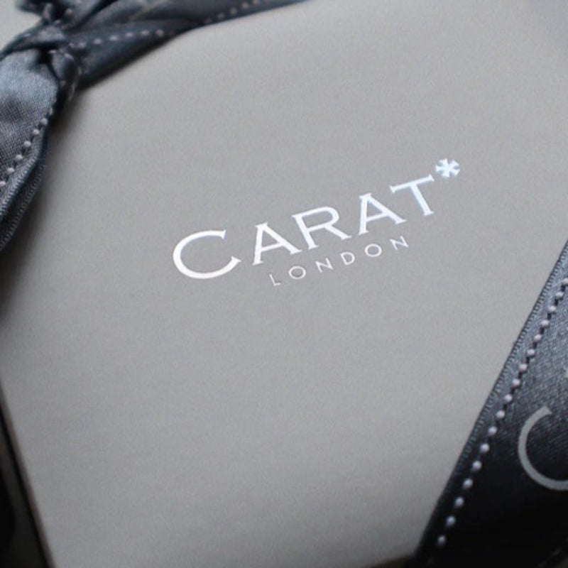 CARAT* London 9K White Gold Alison Baguette  Earrings
