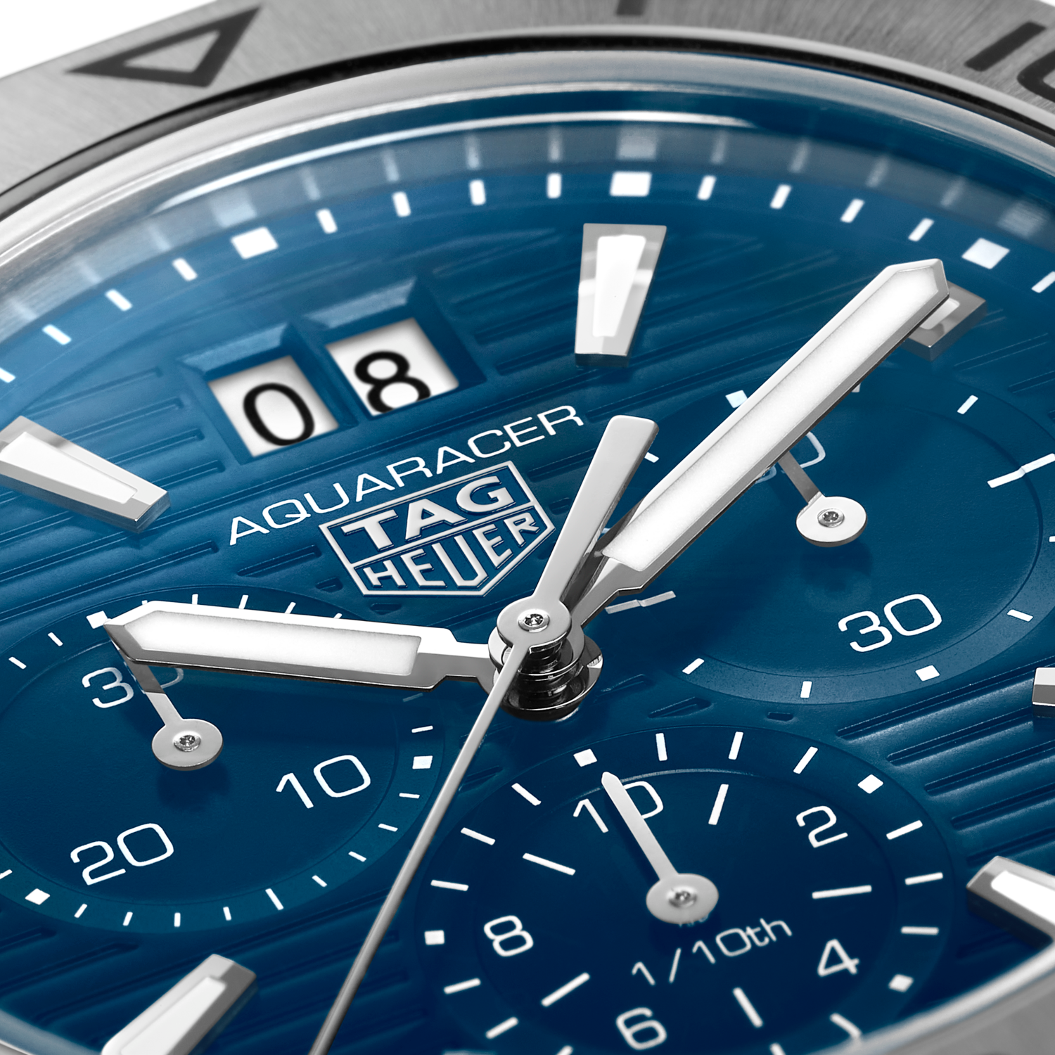 TAG Heuer Blue Dial Aquaracer Professional Chronograph 200 Men's Watch