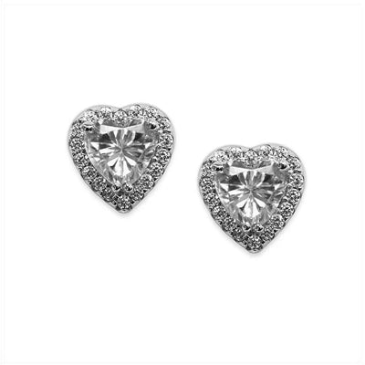 CARAT* London Sterling Silver Cora Stud Earrings