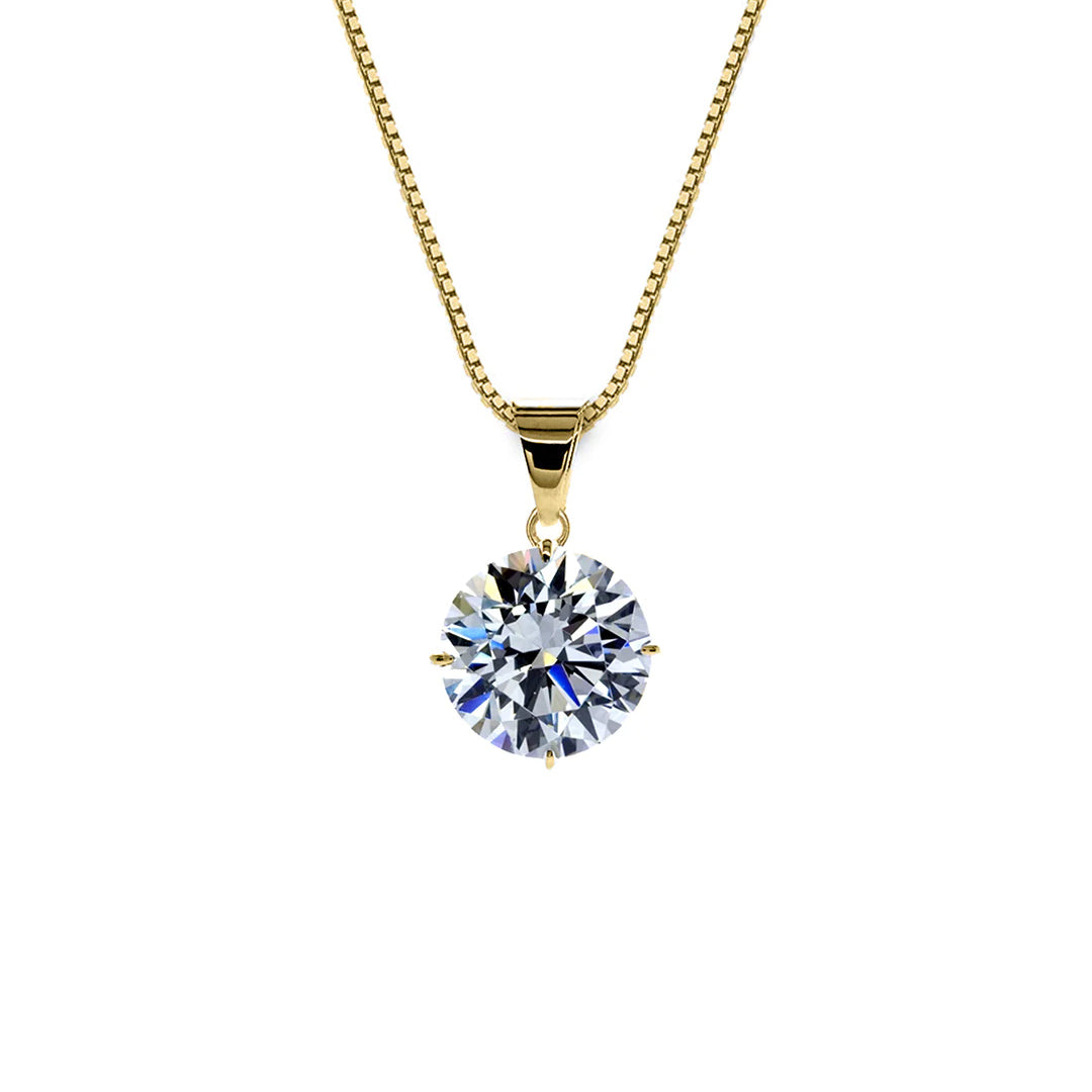 CARAT* London 9K White Gold Cora Necklace