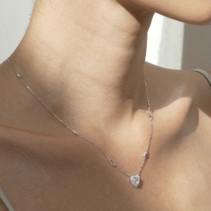 CARAT* London Sterling Silver Cora Necklace