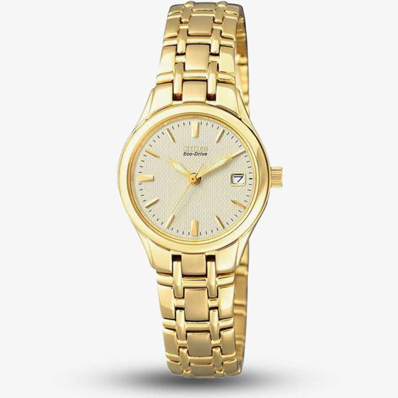 Citizen Core 25mm Gold Eco-Drive Ladies Watch