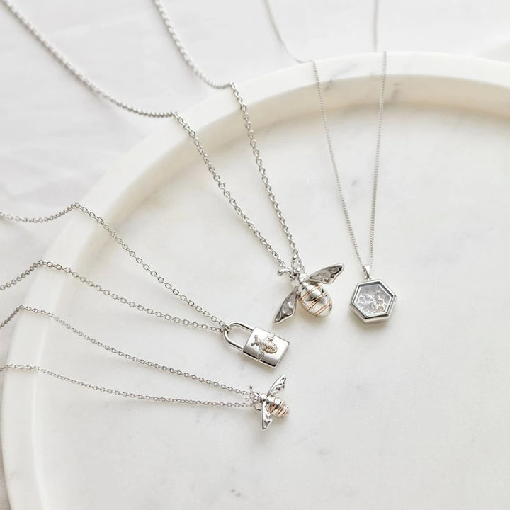 Clogau Honey Bee Inner Charm Pendant Steffans Jewellers