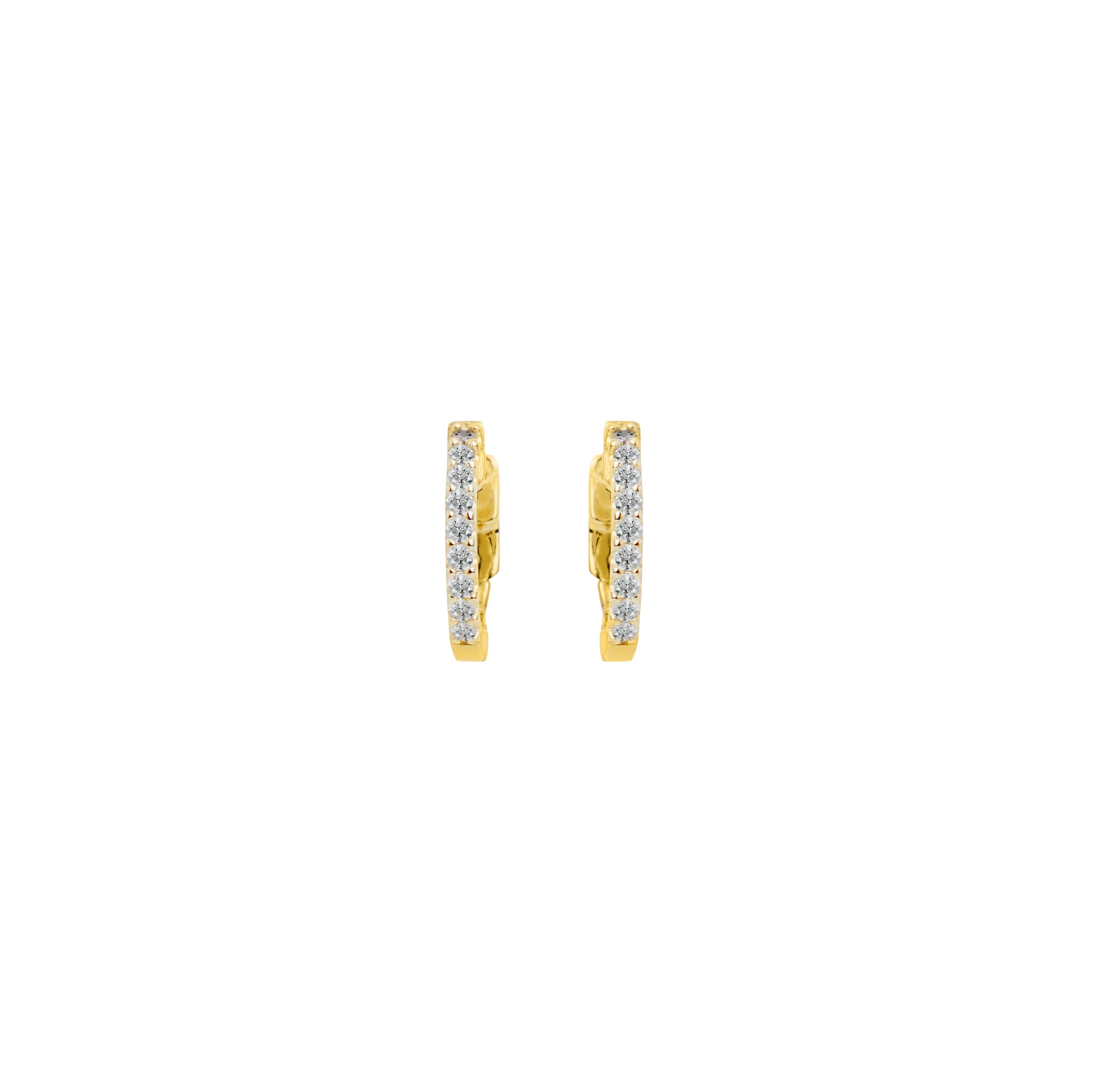 CARAT* London Baby Hoop Earrings Yellow Gold Vermeil