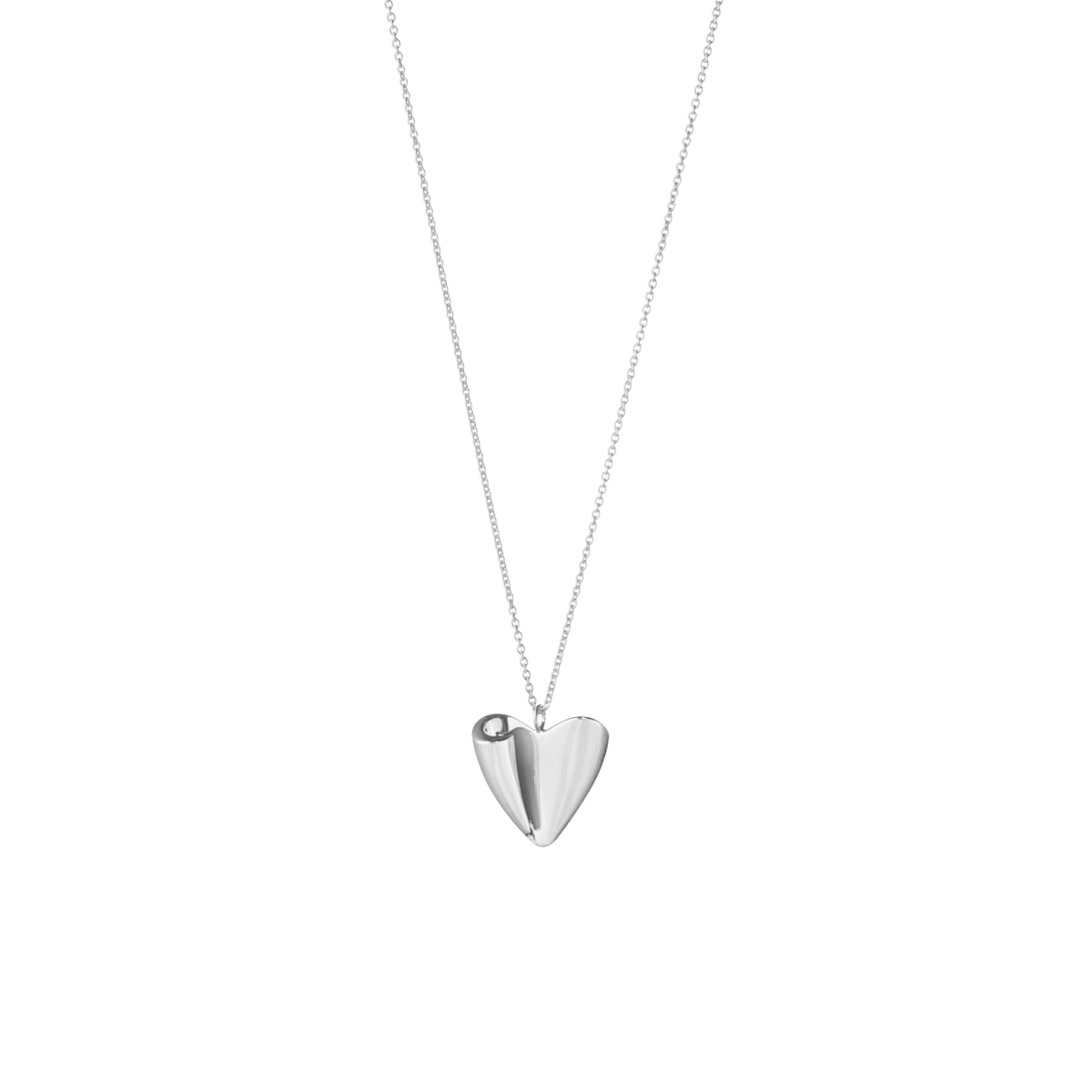 Georg Jensen Sterling Silver Heart Pendant