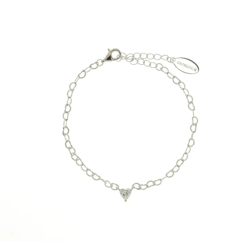 Georgini Sterling Silver Sweetheart Bracelet