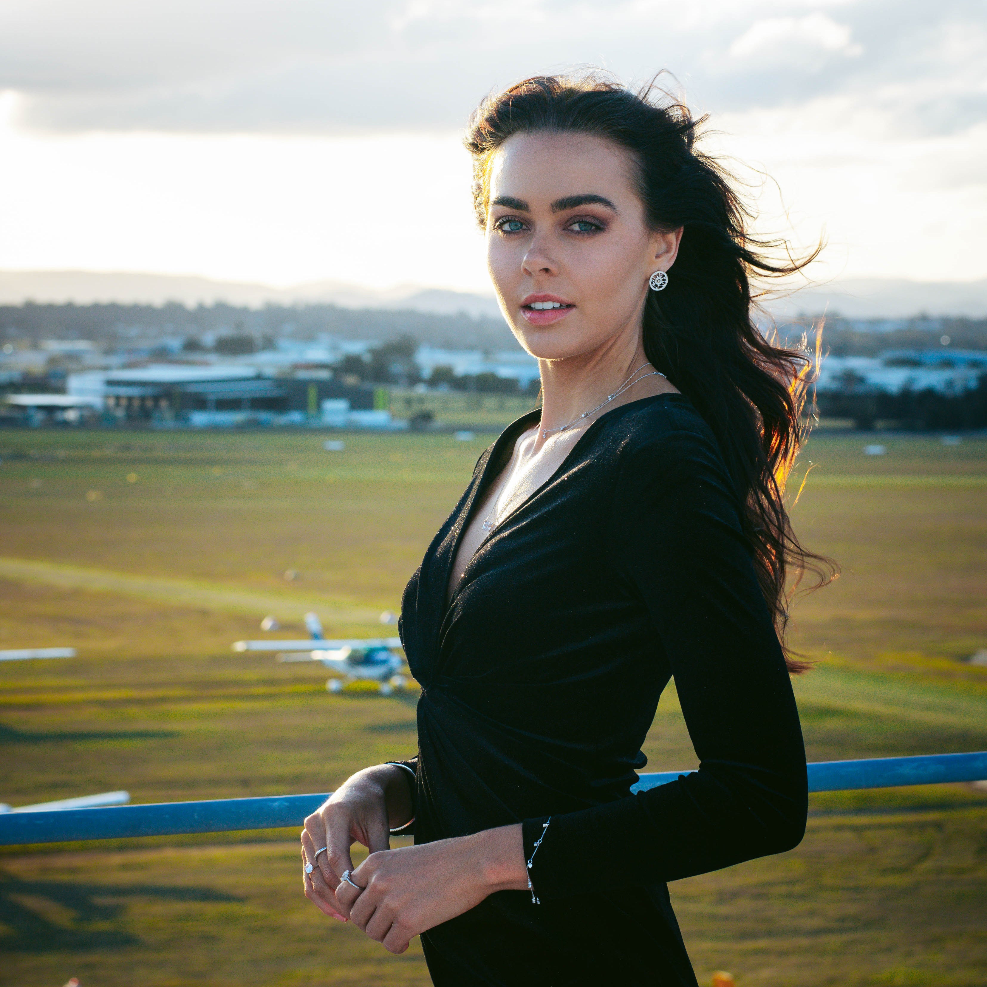 Georgini A Christmas Journey Sterling Silver Ellipse Pendant