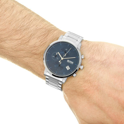 BOSS Integrity 43mm Grey Quartz Men's Watch