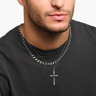 Thomas Sabo Necklace Links Silver Cross