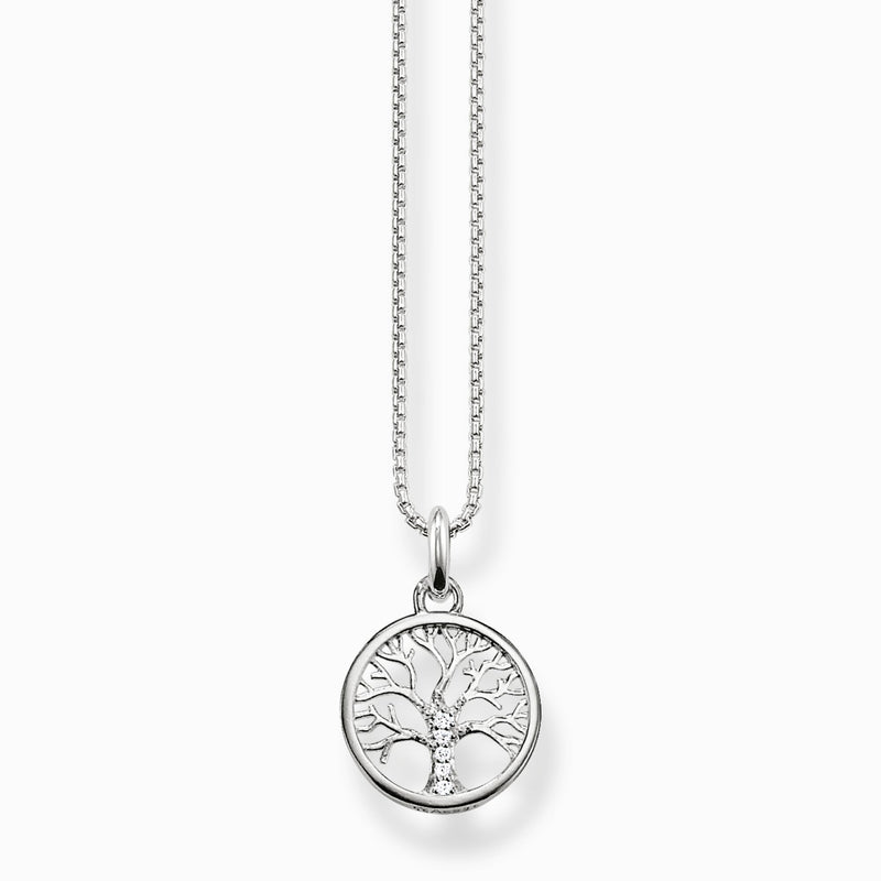 Thomas Sabo 925 Sterling Silver Tree Of Love Pedant Necklace