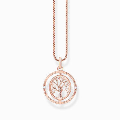 Thomas Sabo Sterling Silver Tree of Love Necklace