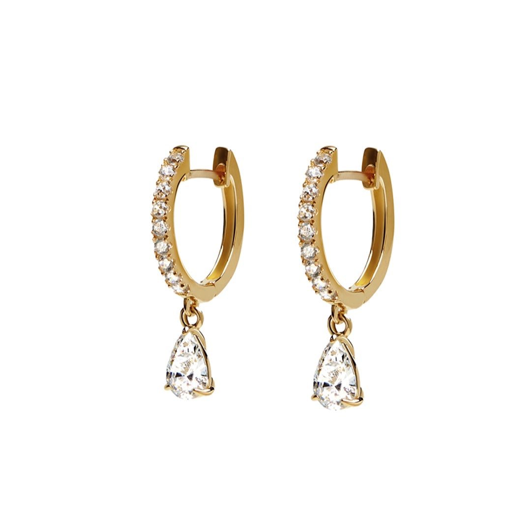 CARAT* London Leni Hoop 18K Gold Vermeil