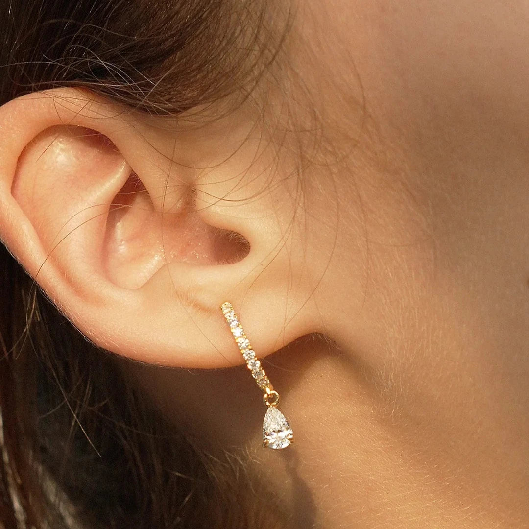 CARAT* London Leni Hoop 18K Gold Vermeil