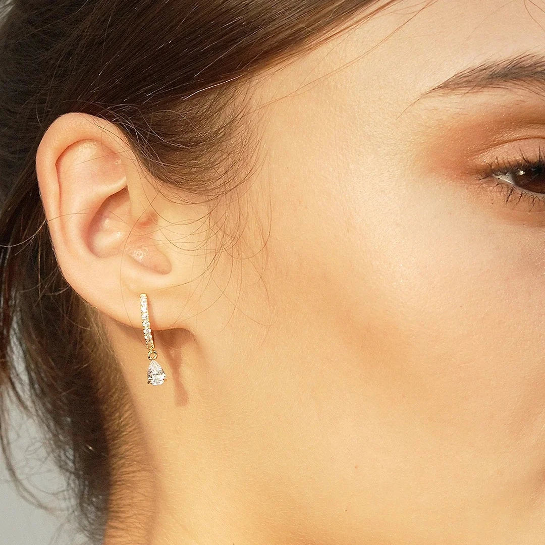 CARAT* London Leni Hoop 18K Gold Vermeil