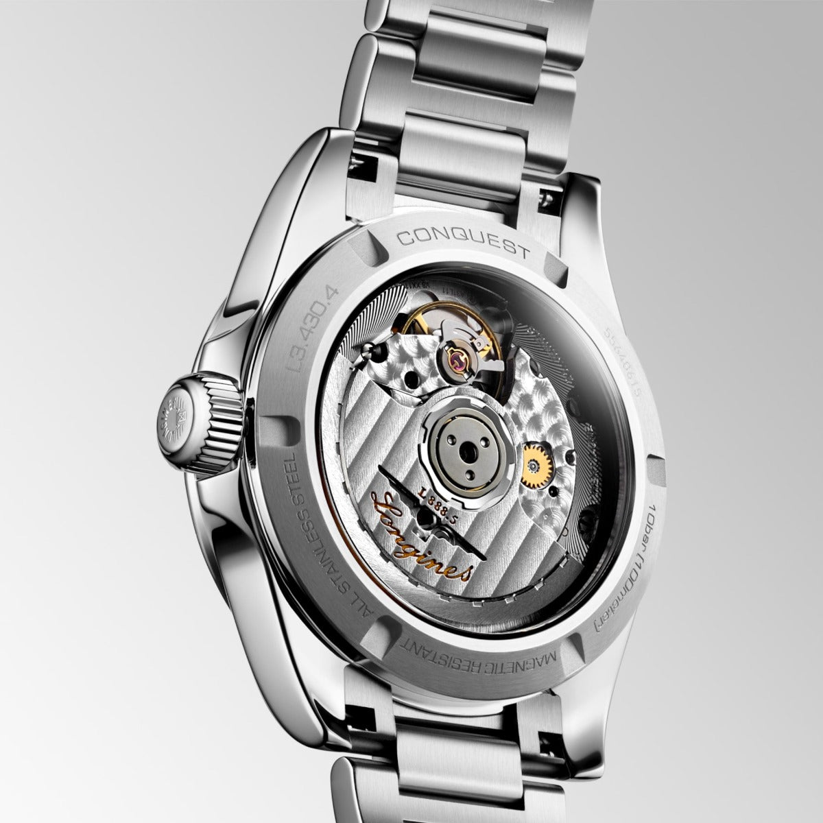 Longines Conquest 34mm Brown Automatic Men's Watch