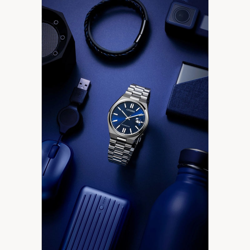 Citizen Tsuyosa 40mm Blue Automatic Unisex Watch