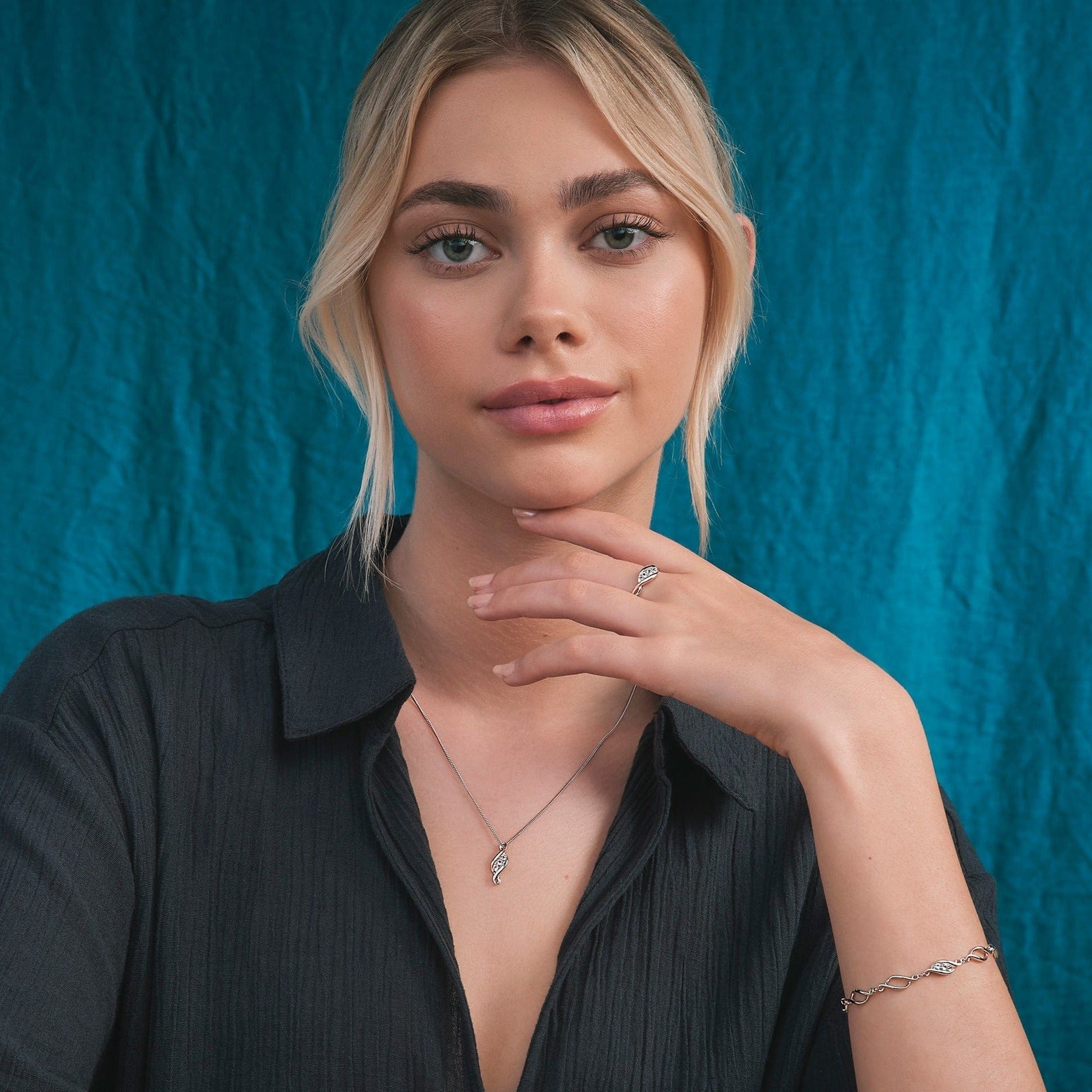 Clogau Past Present Future Silver Multi-Link Bracelet