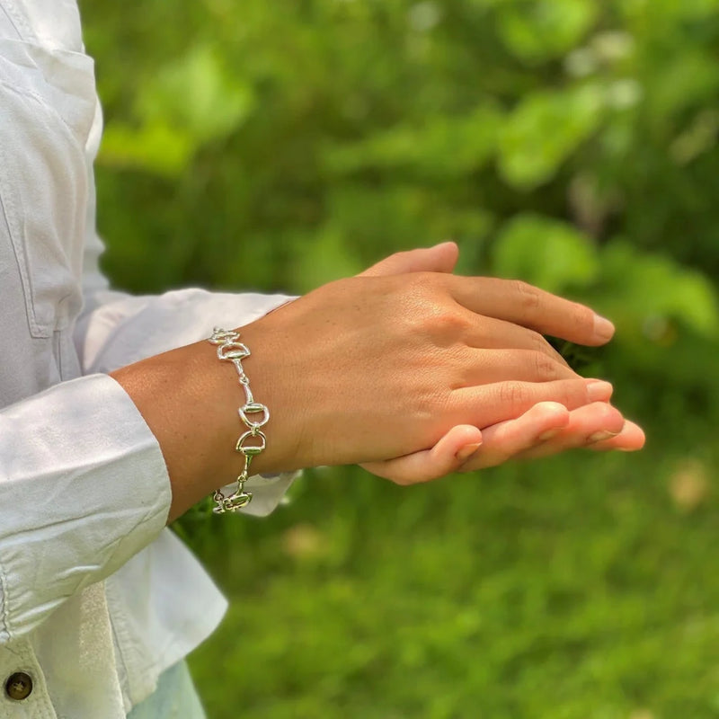 Sterling Silver equestrian Bracelet