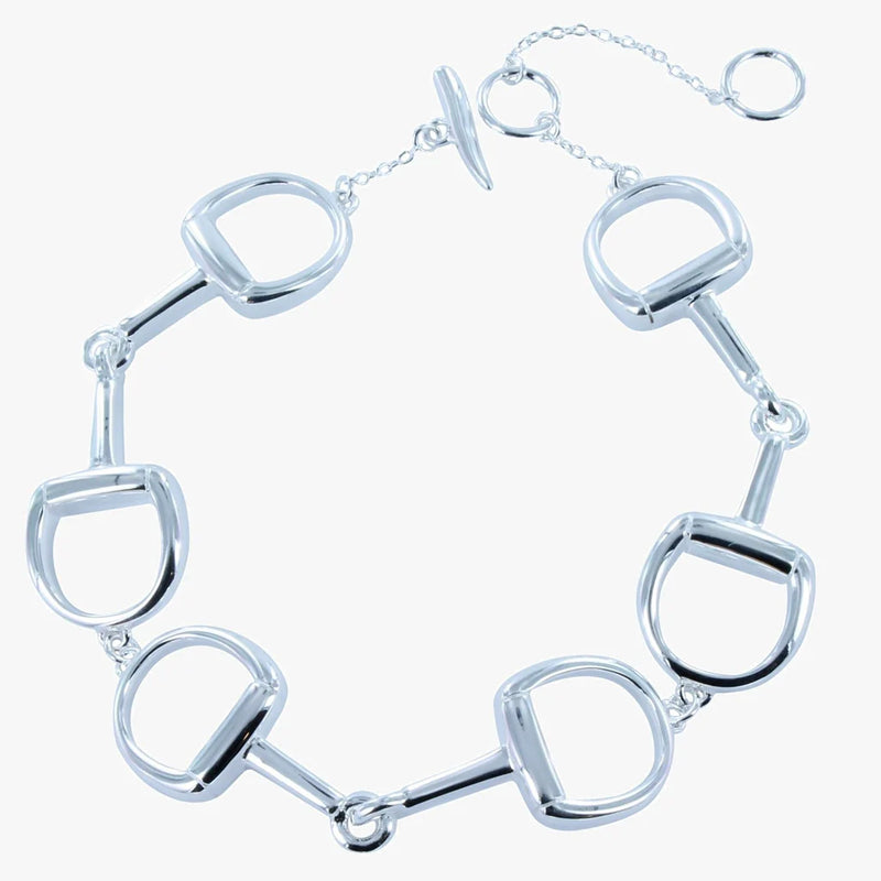 Sterling Silver equestrian Bracelet